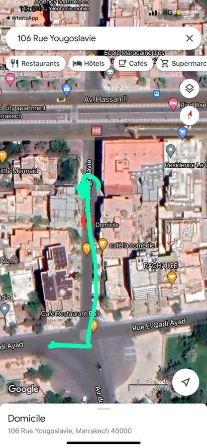 Palace B Av Hassan II Marrakech 40000-Specious Unit#7 Marrakesh Eksteriør bilde